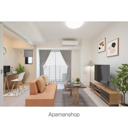 コンフォリア・リヴ豊洲キャナル[2LDK/39.8m2]のリビング・居間