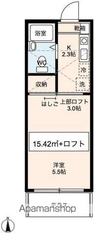第12クリスタルハイツの間取り写真