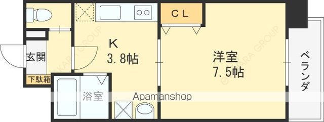 ランド・アート西宮の間取り写真