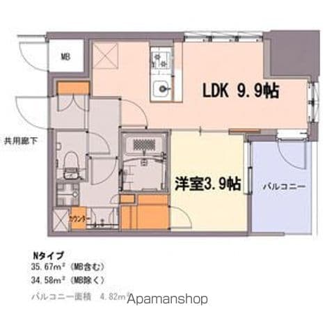 SーRESIDENCE千種BELVIA TOWER(べルヴィアタの間取り写真