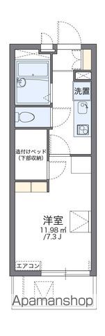レオパレスコモードの間取り写真