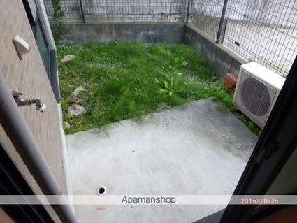 滋賀県栗東市川辺[1R/20.28m2]のバルコニー