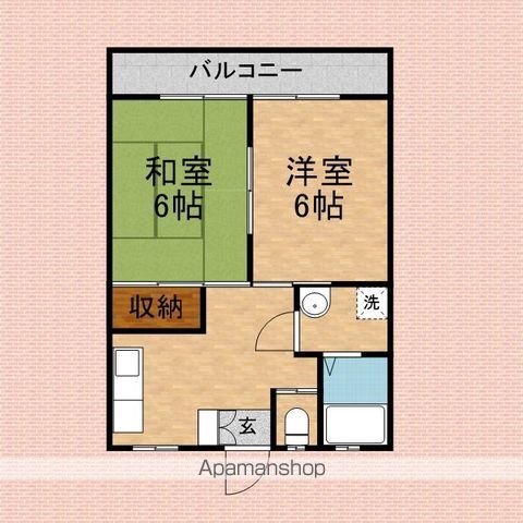アメニティ上福岡の間取り写真