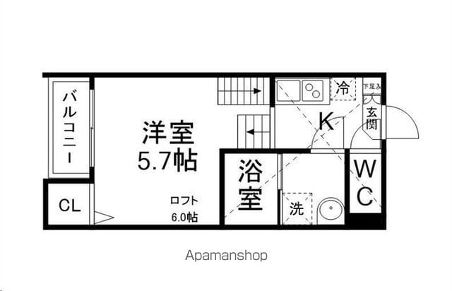 コームナタ長町の間取り写真