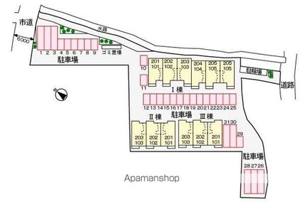 アルドーレ　Ⅰ[2DK/42.98m2]の配置図