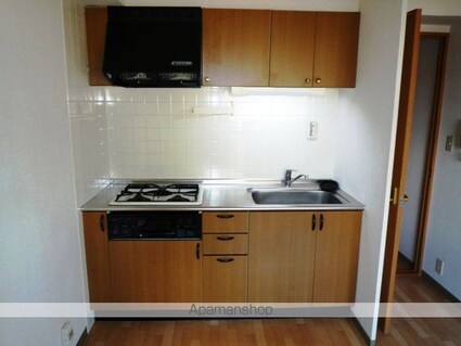 滋賀県高島市新旭町北畑１丁目[2DK/53.55m2]のキッチン