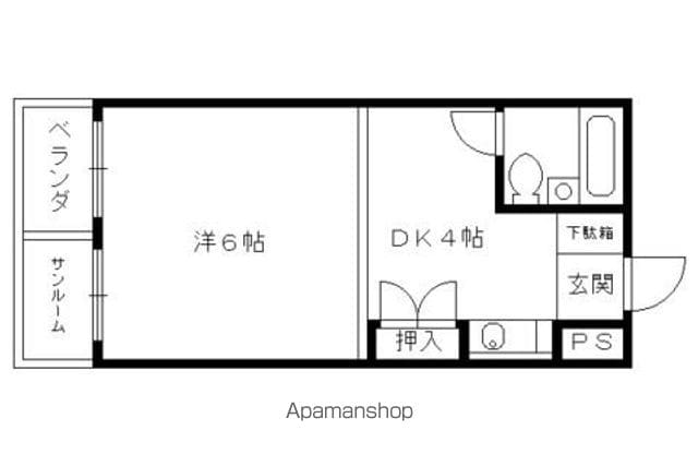 新大宮ハイツの間取り写真