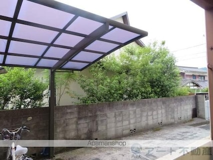 ハイツ中道後[1K/18m2]のバルコニー