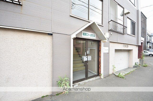 城南コーポラスの玄関写真