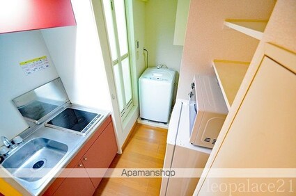 レオパレスヲビレ４３６[1K/20.28m2]のキッチン