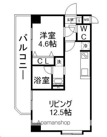 グレース萩野町の間取り写真