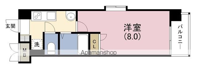 CITY SPIRE北梅田の間取り写真