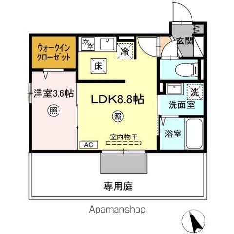 ＢＲＩＬＬＩＡ　ＴＷＩＮ　ＳＴＡＧＥ（ブリリア　ツイン　ステージの間取り