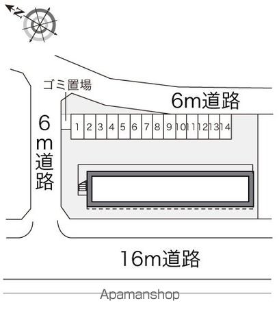 レオパレスＦＵＪＩ 204 ｜ 福岡県春日市白水ヶ丘１丁目87（賃貸アパート1K・2階・23.18㎡） その23