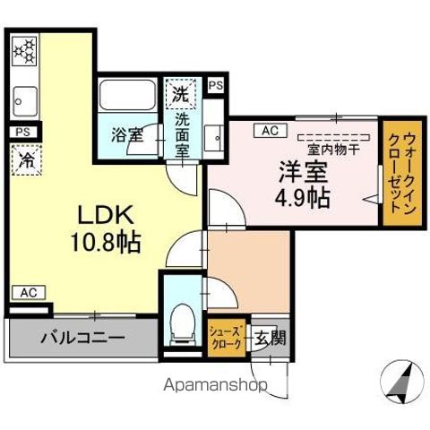 DーNEUKの間取り写真