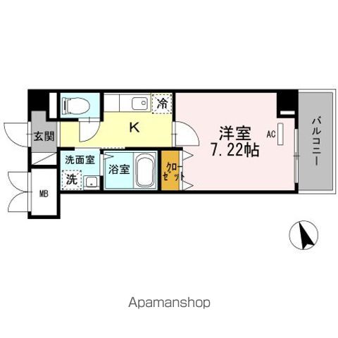 コンフォール　さくらの間取り