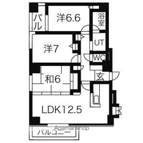 ア-バンプラザ SAWADAの間取り写真