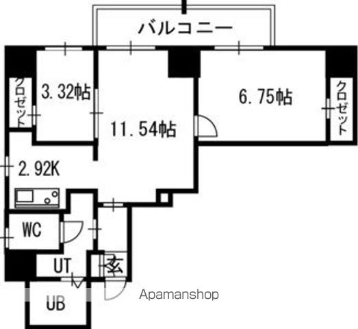 レガーロ札幌ステーションの間取り写真