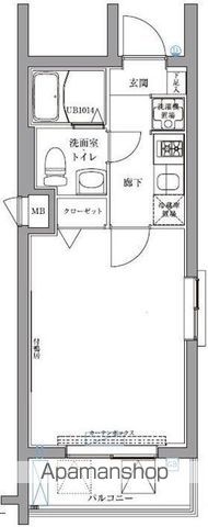 【エスパシオ西高島平の間取り】