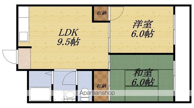 リブランス河村マンションの間取り写真