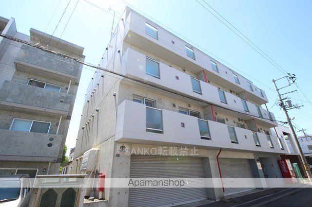 函館本線 厚別駅 徒歩3分 4階建 築21年の外観写真