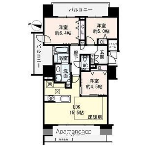 プレミスト札幌ステーション URBAN SEEDの間取り写真
