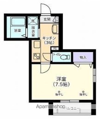 世田谷区南烏山のマンションの間取り