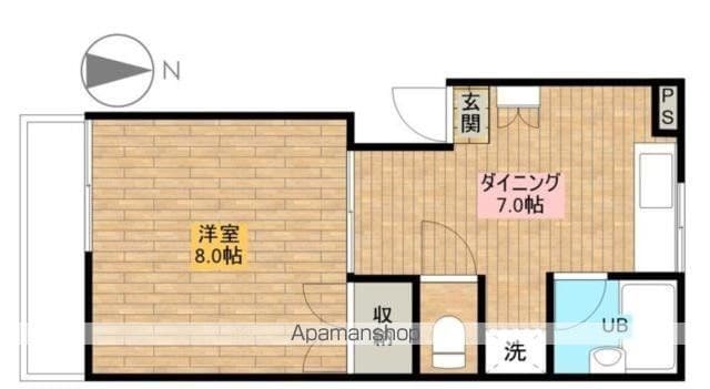 コスモハイツの間取り写真