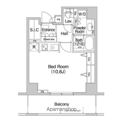 【コンフォリア田町の間取り】