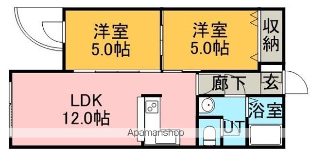 ディオステージ平岸の間取り写真