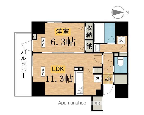ラグゼナ八王子新町の間取り写真