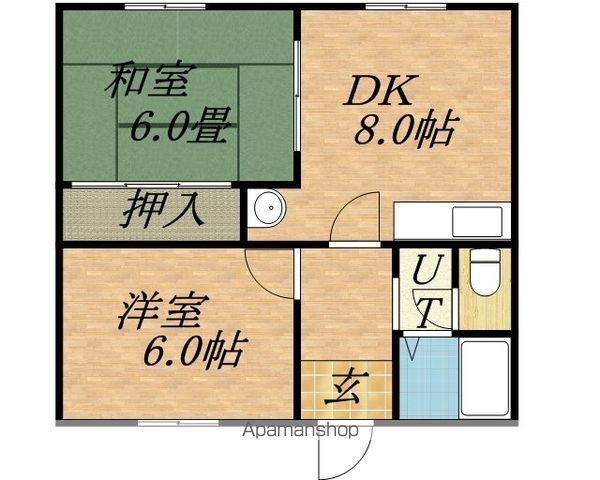 アルファレジデンス新札幌の間取り写真