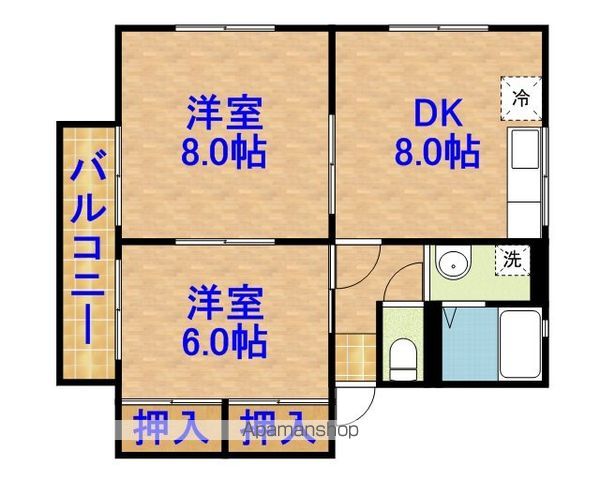 シティハイム みずよしBの間取り写真