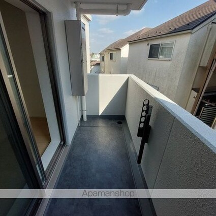 東京都中野区上高田４丁目[1K/29.06m2]のバルコニー