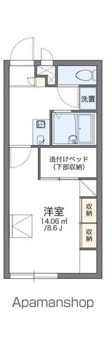 レオパレスグレイスの間取り写真