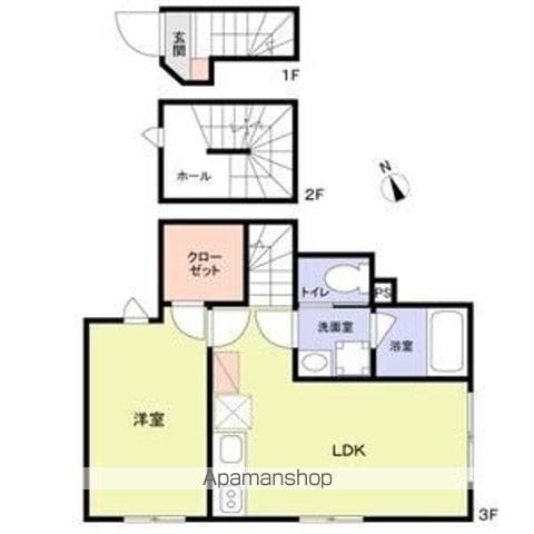 WOODCREST中延RESIDENCEの間取り写真