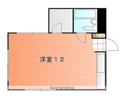 エトワール味酒[1R/21.5m2]の間取図