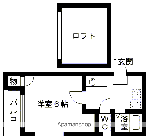 ルピナス博多東の間取り写真