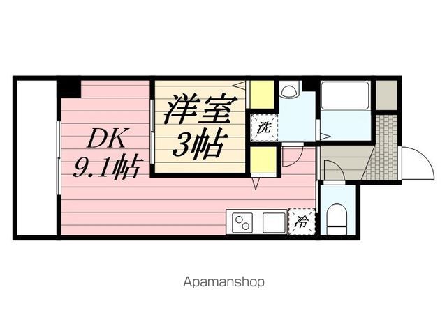 金太郎ヒルズ２０４の間取り