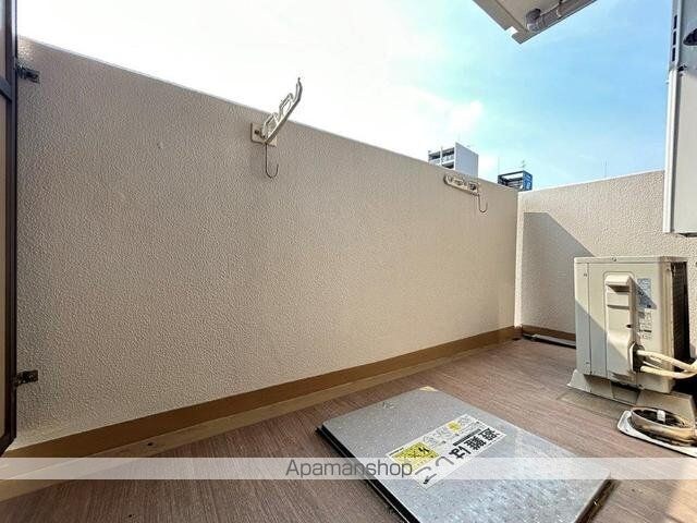 東京都新宿区弁天町[1K/21.51m2]のバルコニー