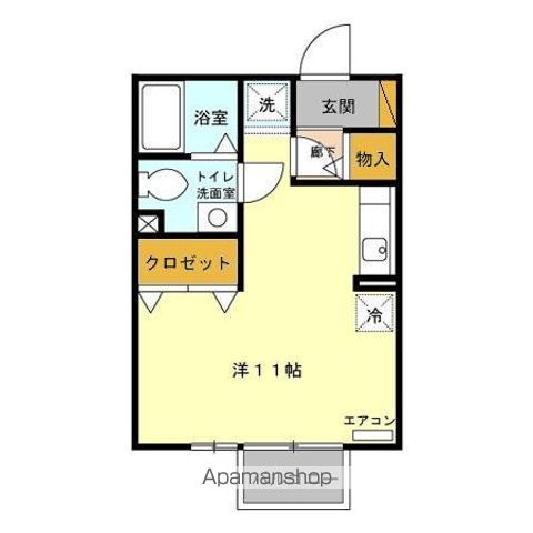 ロイヤルグローリー旭 201 ｜ 千葉県千葉市中央区旭町6-11（賃貸アパート1R・2階・29.44㎡） その2