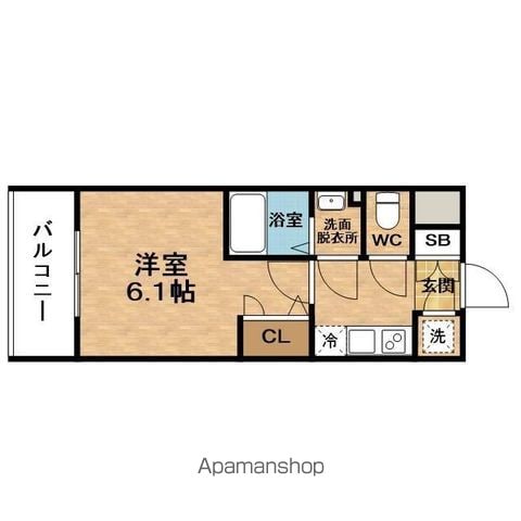 ESLEADUMEDAGRANDNORTHの間取り写真