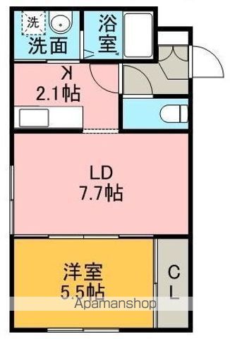 シャトー北28条の間取り写真