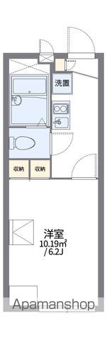 レオパレス栗山 105 ｜ 千葉県松戸市栗山123-2（賃貸アパート1K・1階・19.87㎡） その2