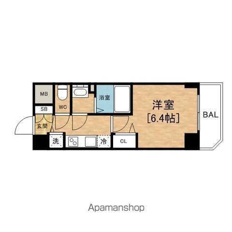 プレサンス松屋町グレースの間取り写真