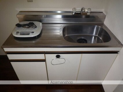 グランシャトー青山　西棟Ⅱ[1K/26.1m2]のキッチン