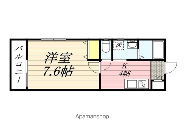 リブレア大橋南の間取り