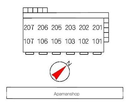 ドミールカツタ[1K/22.68m2]のその他内装