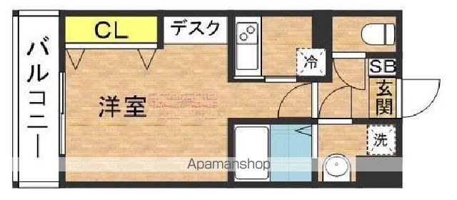 ドリームライフ博多駅南の間取り写真