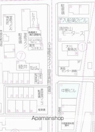 室町タウン[店舗/47m2]の配置図